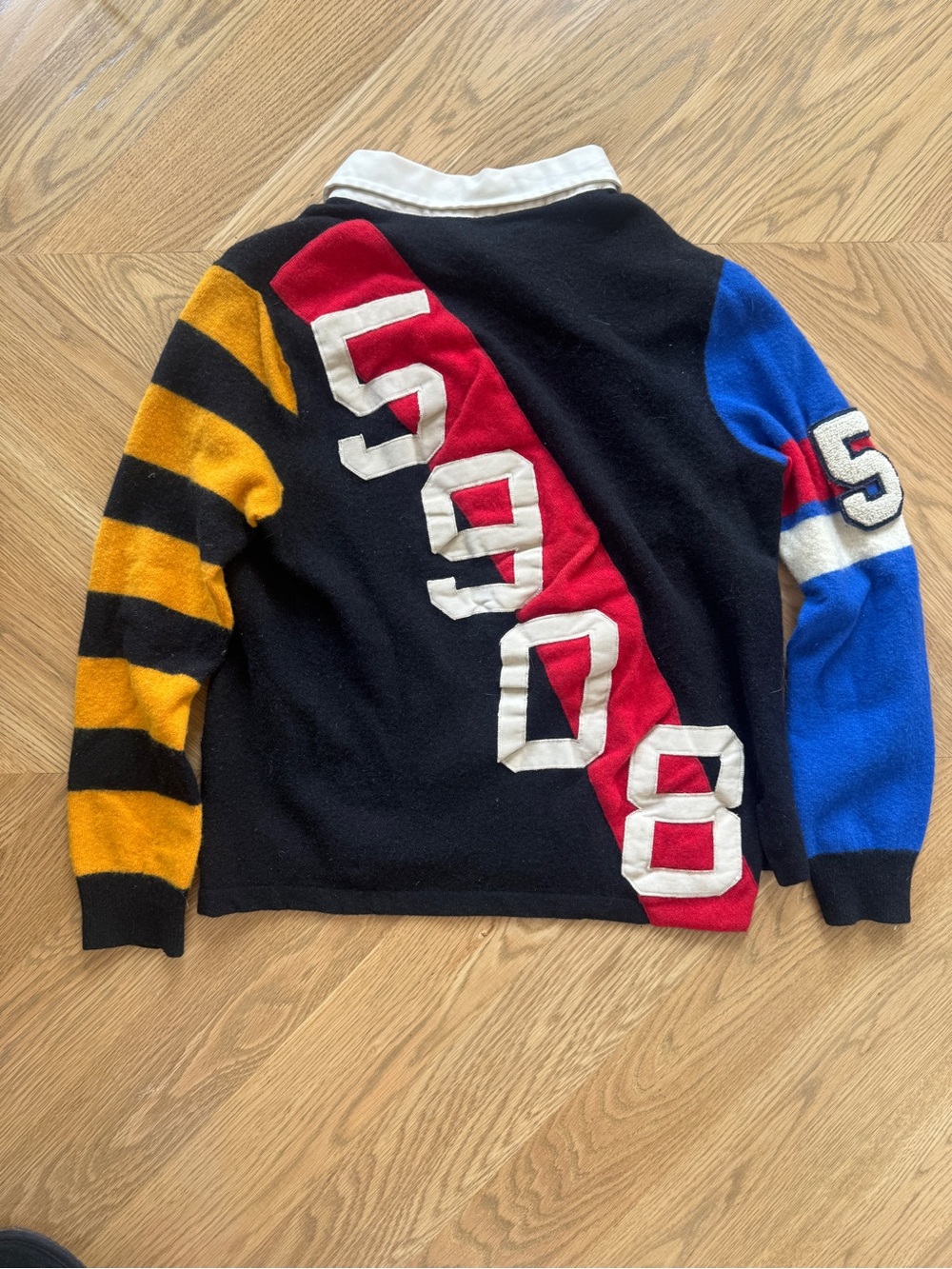 Vintage English Wool Rugby Shirt